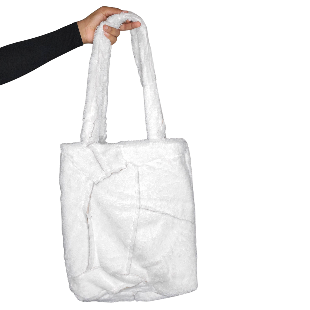 “Cloudy Carrier” Tote Bag