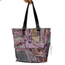Load image into Gallery viewer, “Purple Chaos” Tote Bag