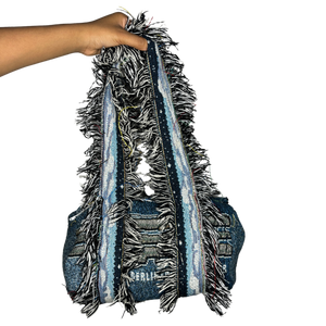 Blue Ice Barrel Bag